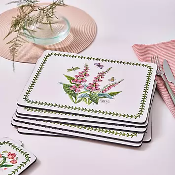 Portmeirion Botanic Garden Set of 6 Placemats | Kaleidoscope