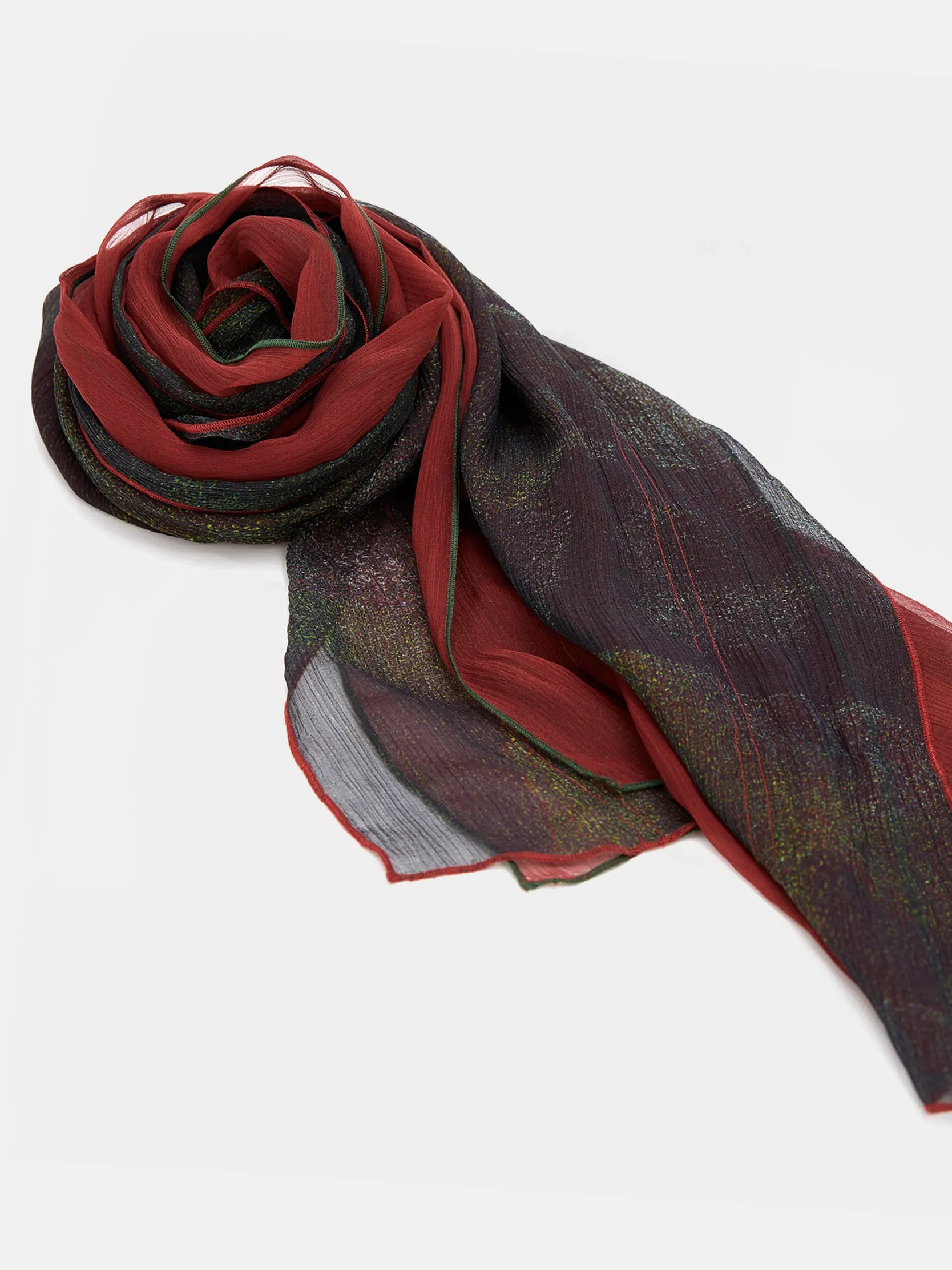 Printed Crepe Slik Scarf