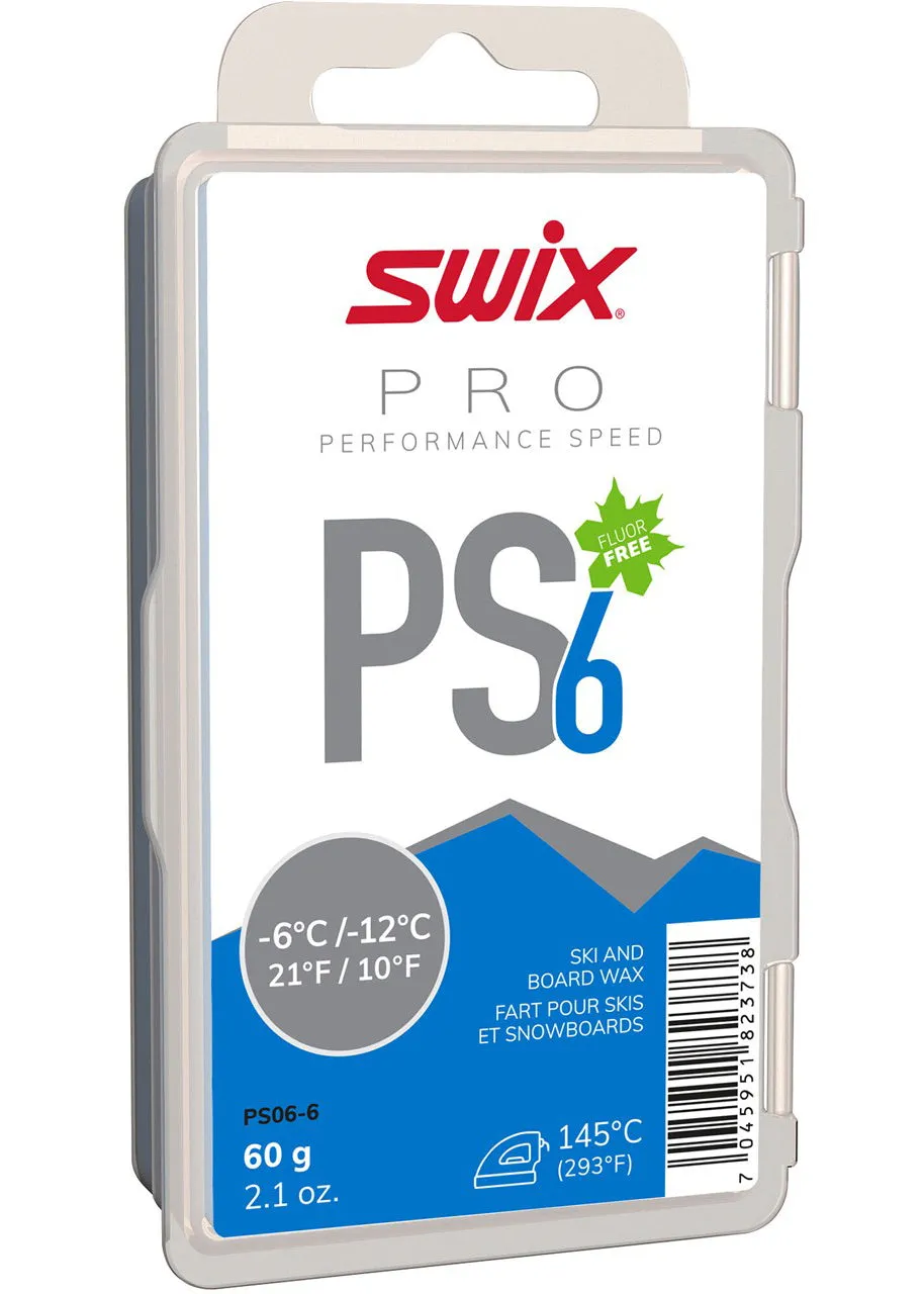 PS6 Blue, Ski Wax