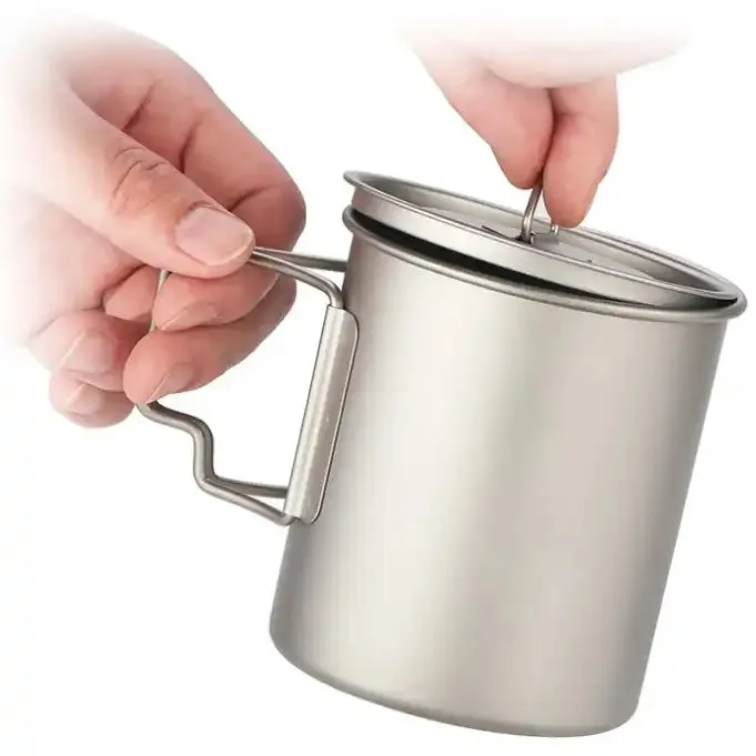 RBO 450mL Titanium Camping Mug