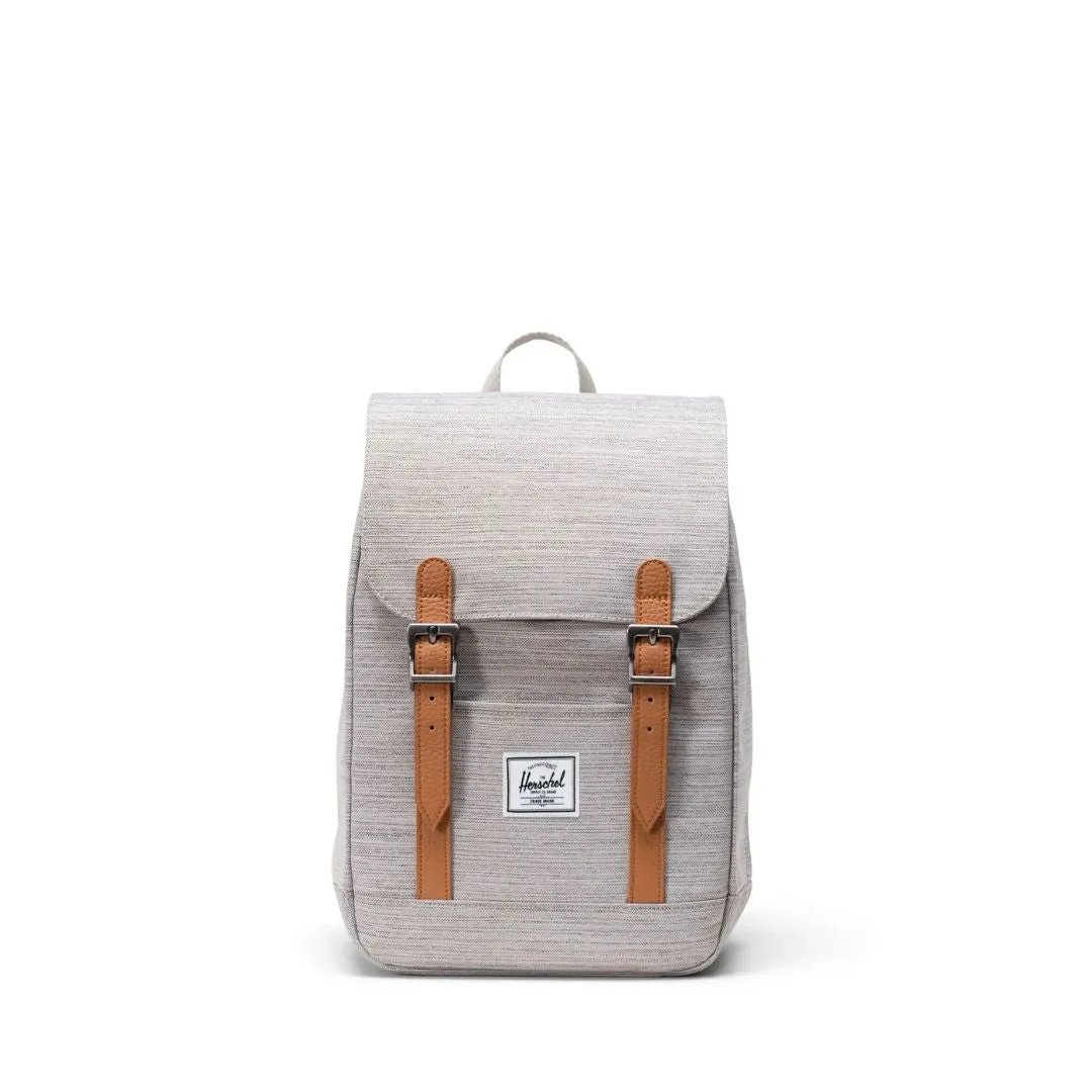 Retreat Backpack (Light Grey Crosshatch)