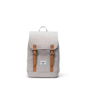 Retreat Backpack (Light Grey Crosshatch)