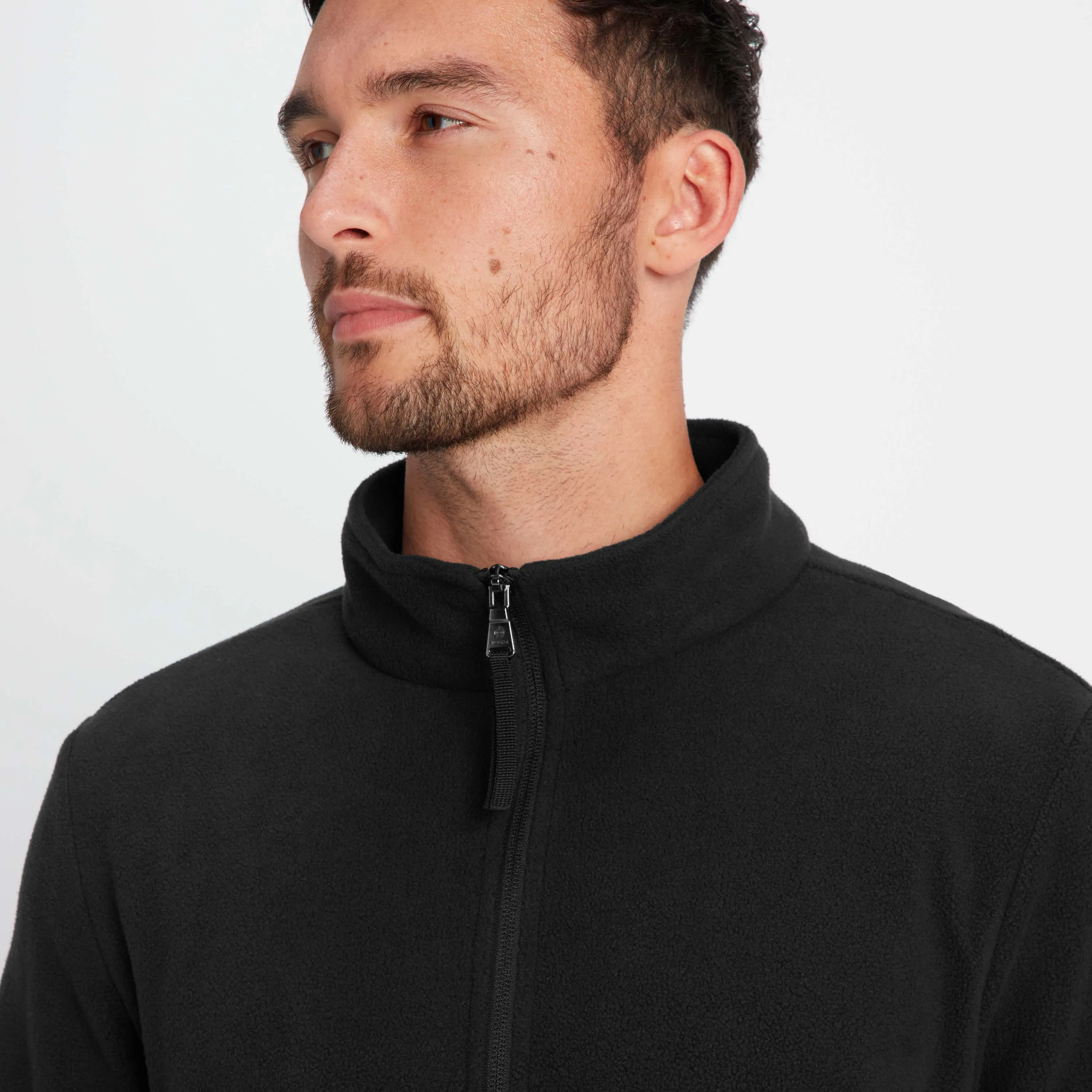 Revive Mens Fleece Jacket - Black