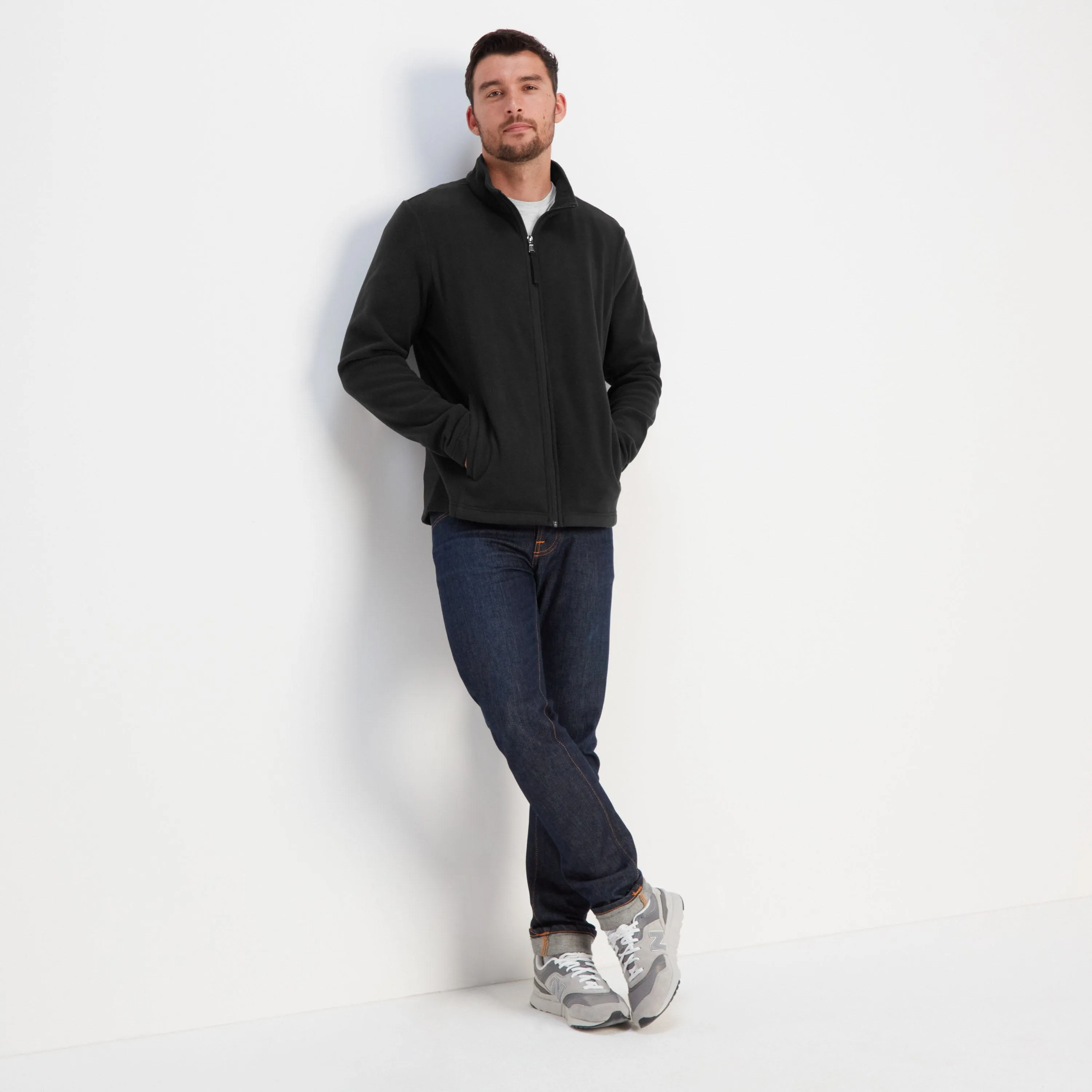 Revive Mens Fleece Jacket - Black