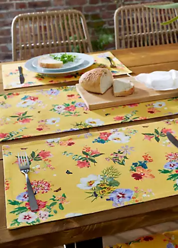 RHS Exotic Garden Set of 2 Indoor/ Outdoor Placemats | Kaleidoscope