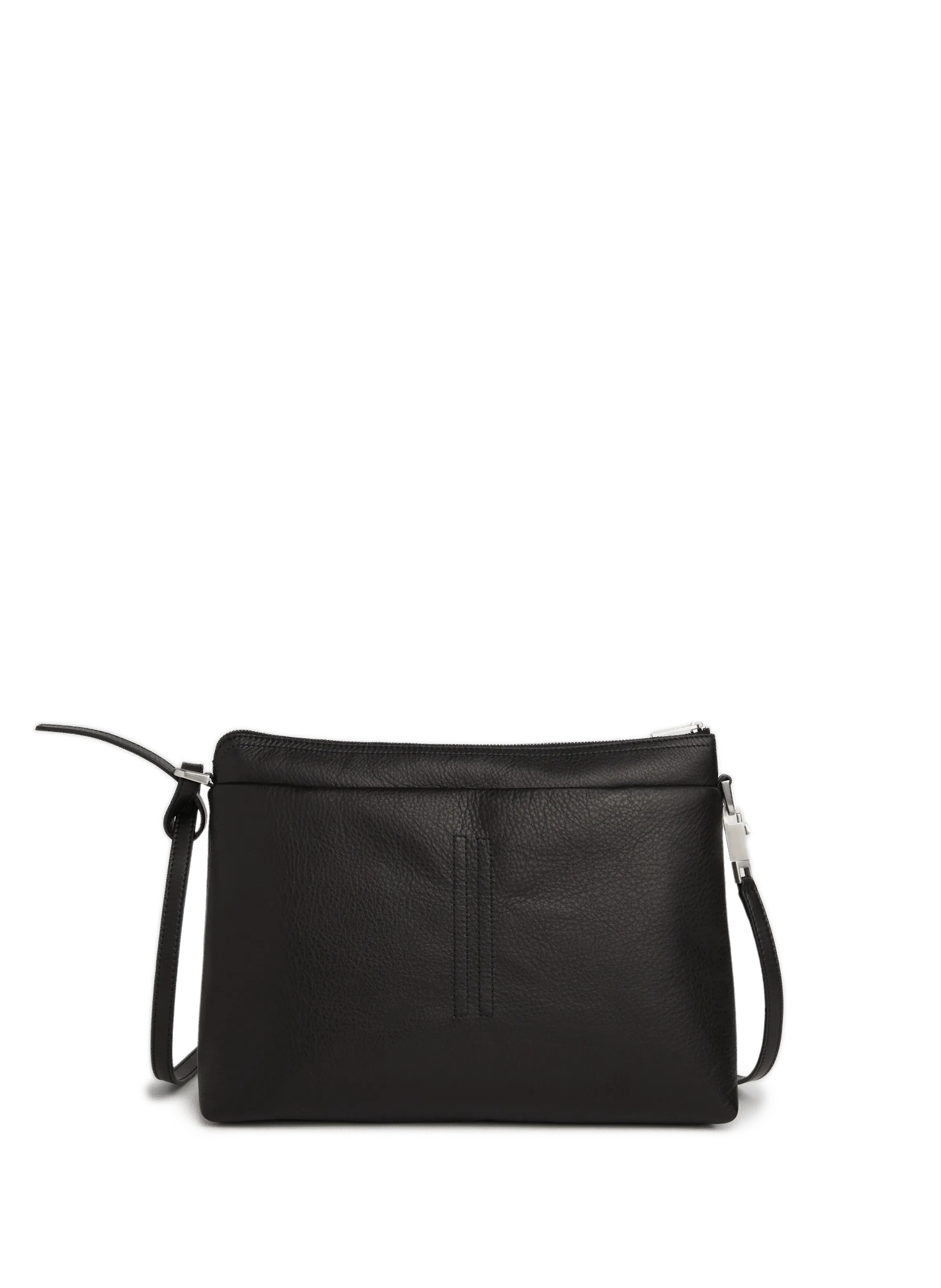 Rick owens  Leather shoulder bag  - Black