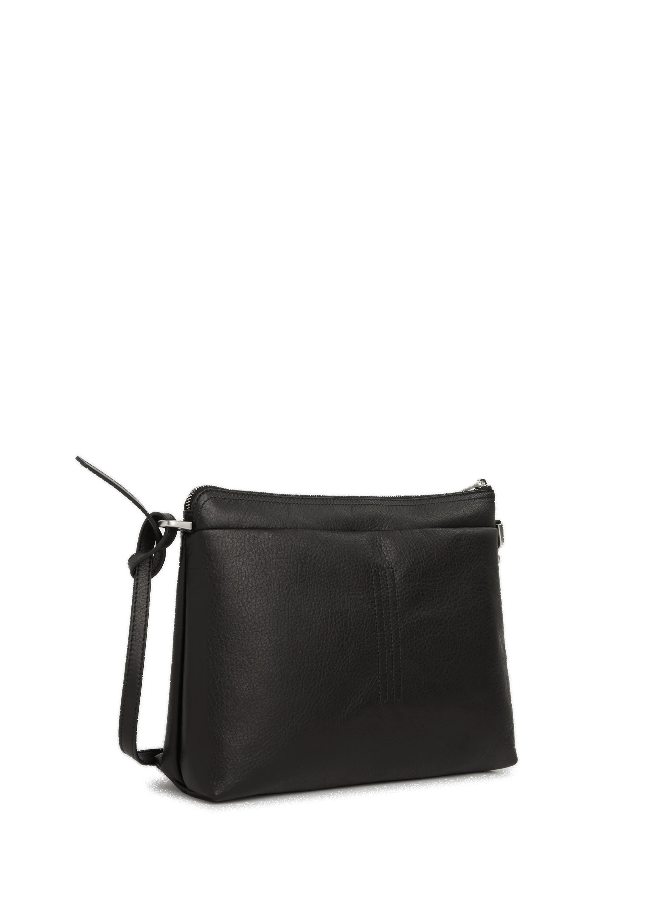 Rick owens  Leather shoulder bag  - Black