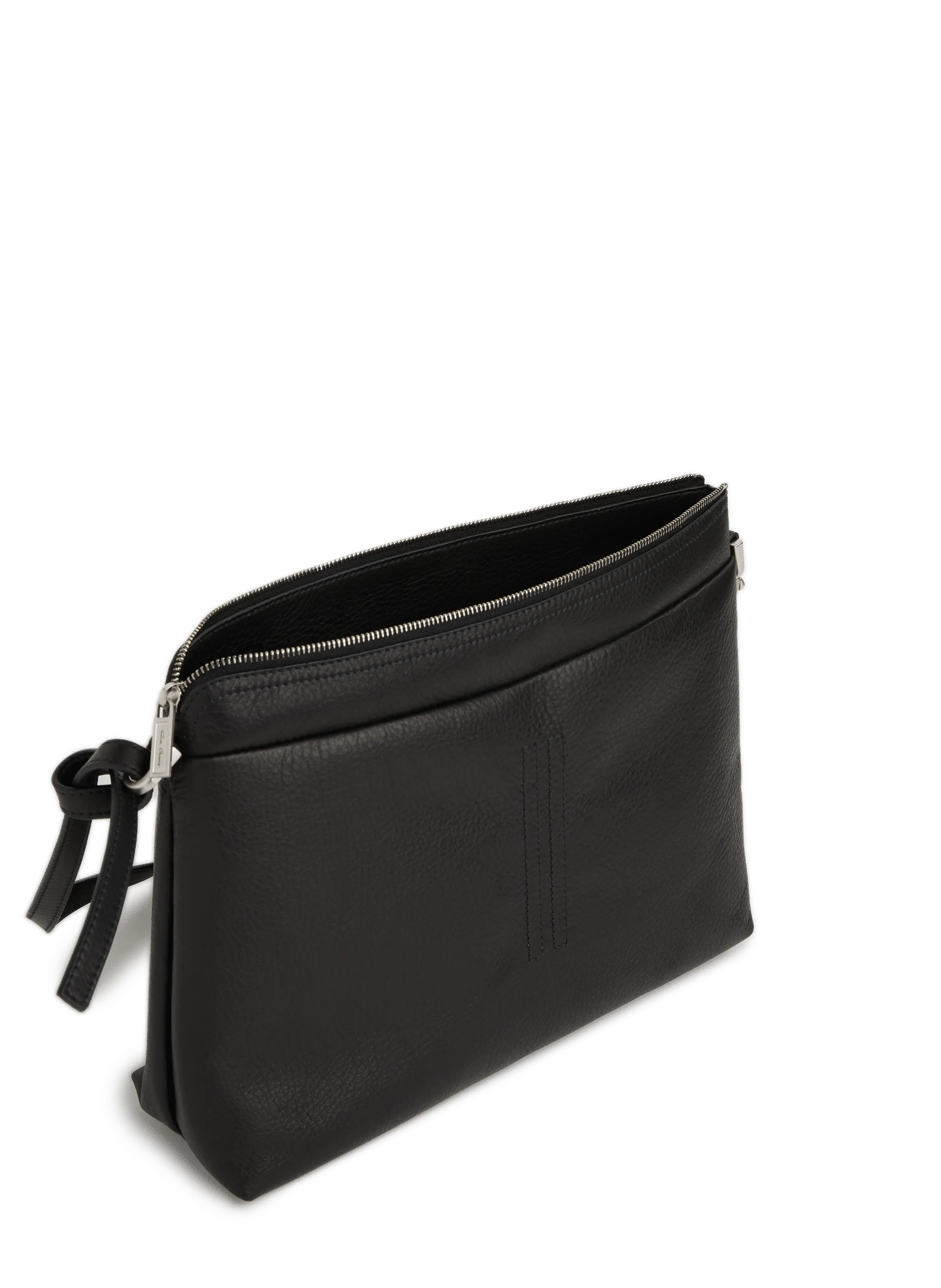 Rick owens  Leather shoulder bag  - Black