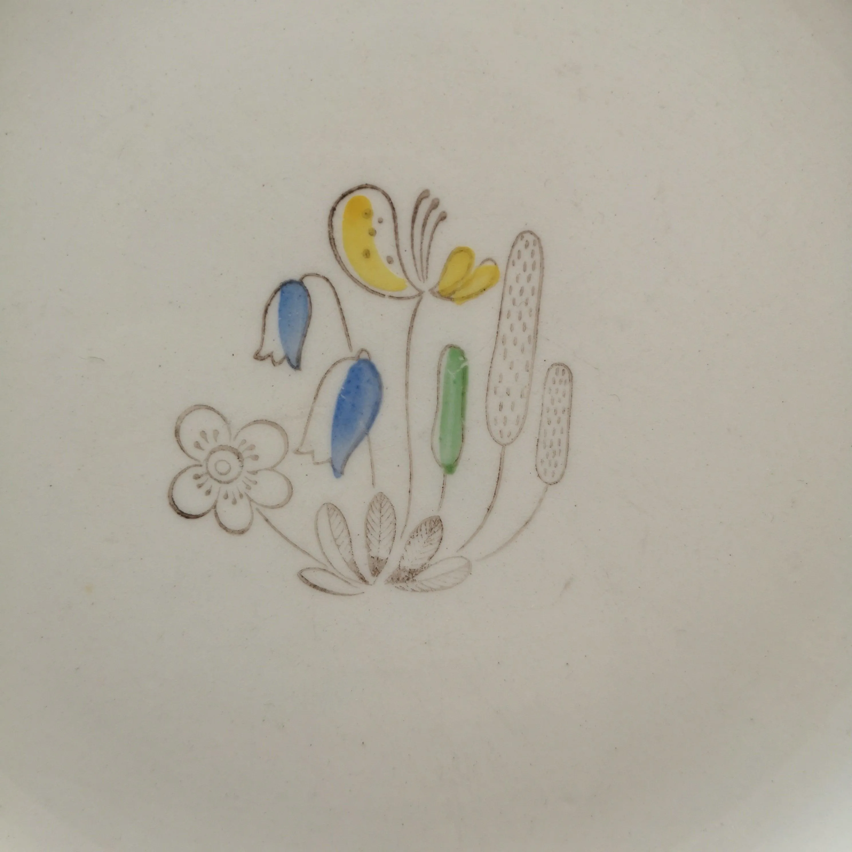 Rrstrand | Vintage plate ロールストランド Blomster ヴィンテージ平皿5