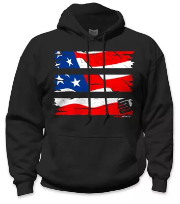 SafetyShirtz Unisex Old Glory High-Visibility Hoodie