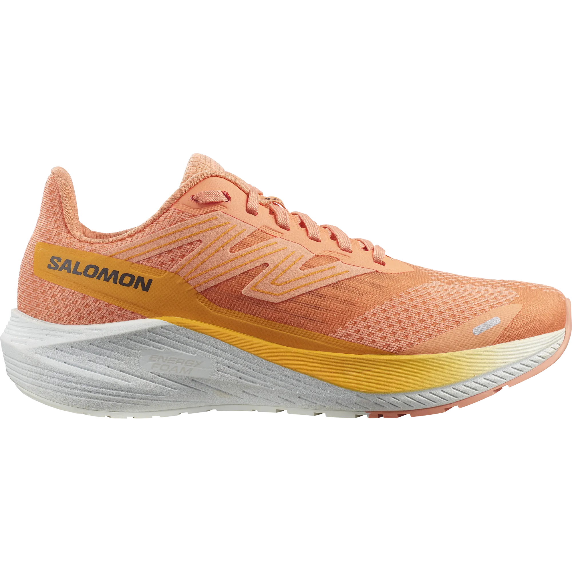 Salomon Women's Aero Blaze in Cantaloupe Zinna White