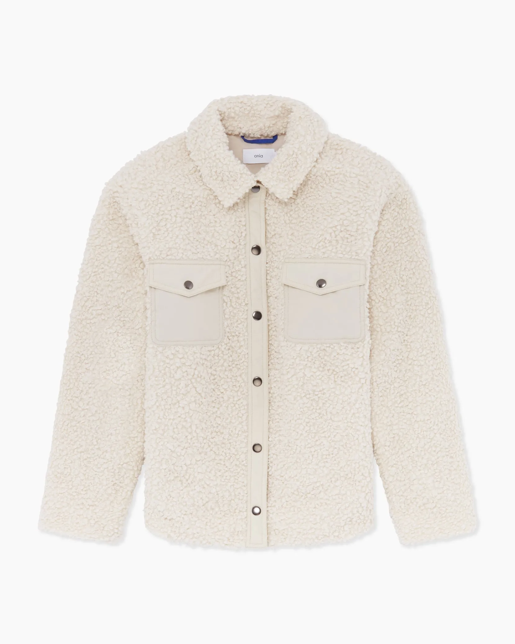 Sherpa Nylon Jacket | Oat