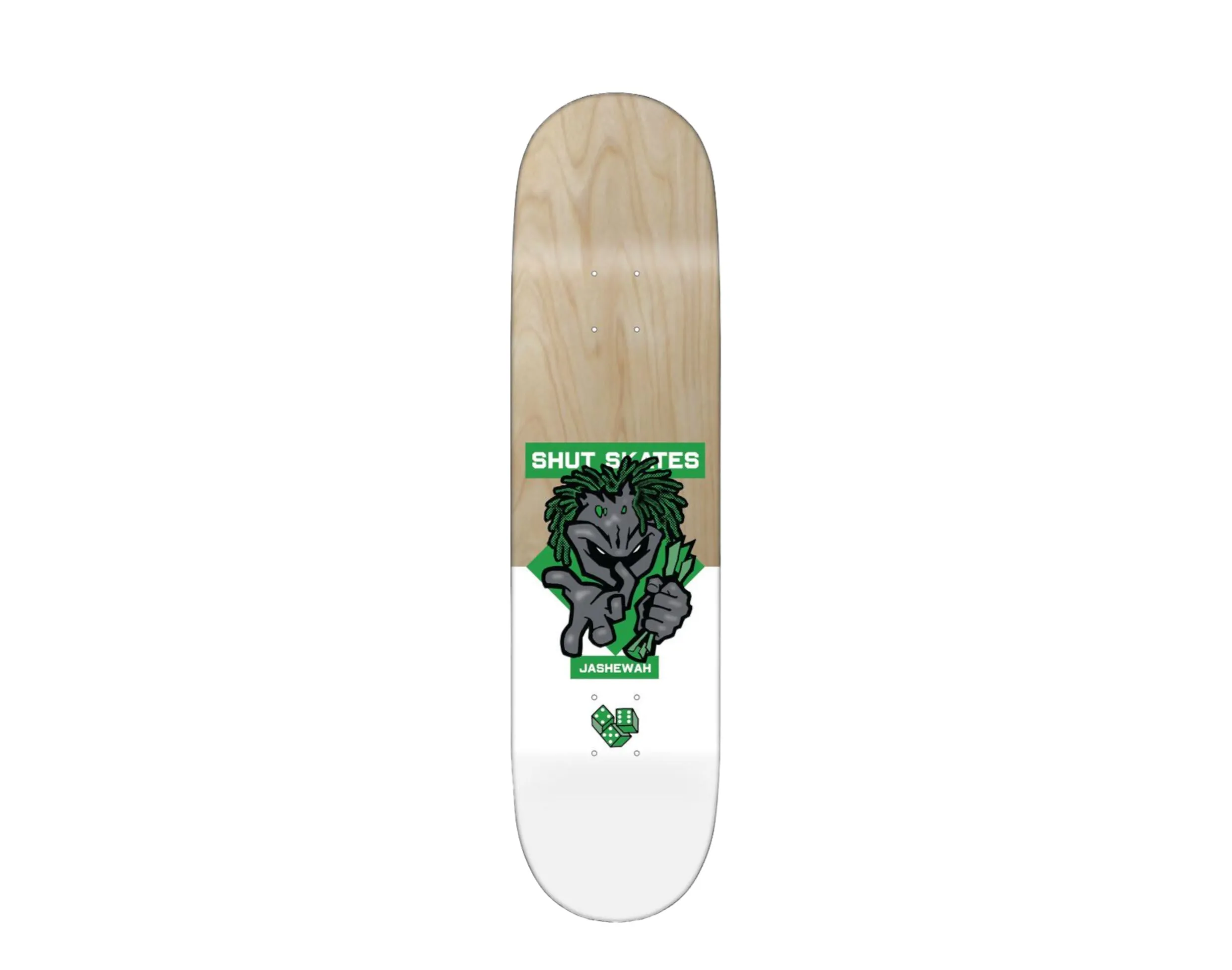 SHUT JASWAH 2 TONE Skateboard Deck