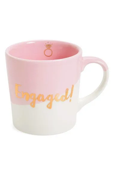 SLANT ENGAGED CERAMIC MUG