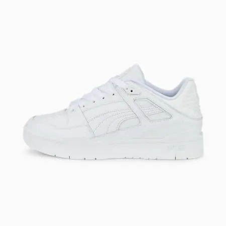 Slipstream Leather Unisex Sneakers | Puma White-Puma White | PUMA Shop All Puma | PUMA 