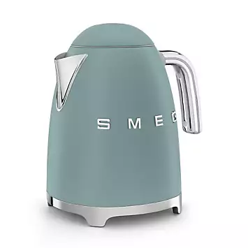 SMEG 300W 1.7L 50’s Style Jug Kettle KLF03EGMUK - Matte Emerald Green | Kaleidoscope