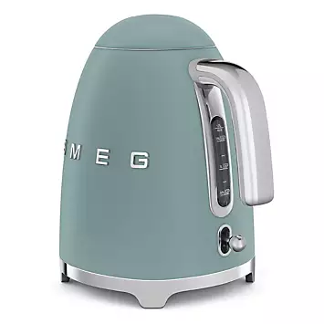 SMEG 300W 1.7L 50’s Style Jug Kettle KLF03EGMUK - Matte Emerald Green | Kaleidoscope