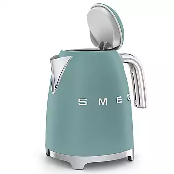 SMEG 300W 1.7L 50’s Style Jug Kettle KLF03EGMUK - Matte Emerald Green | Kaleidoscope