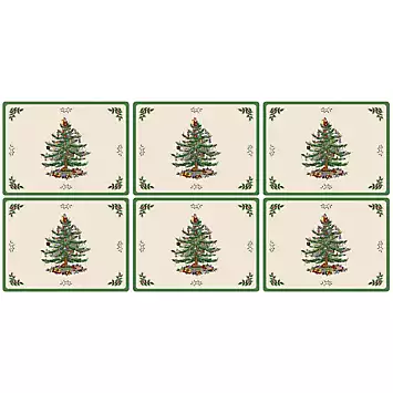 Spode Christmas Tree Placemats | Kaleidoscope