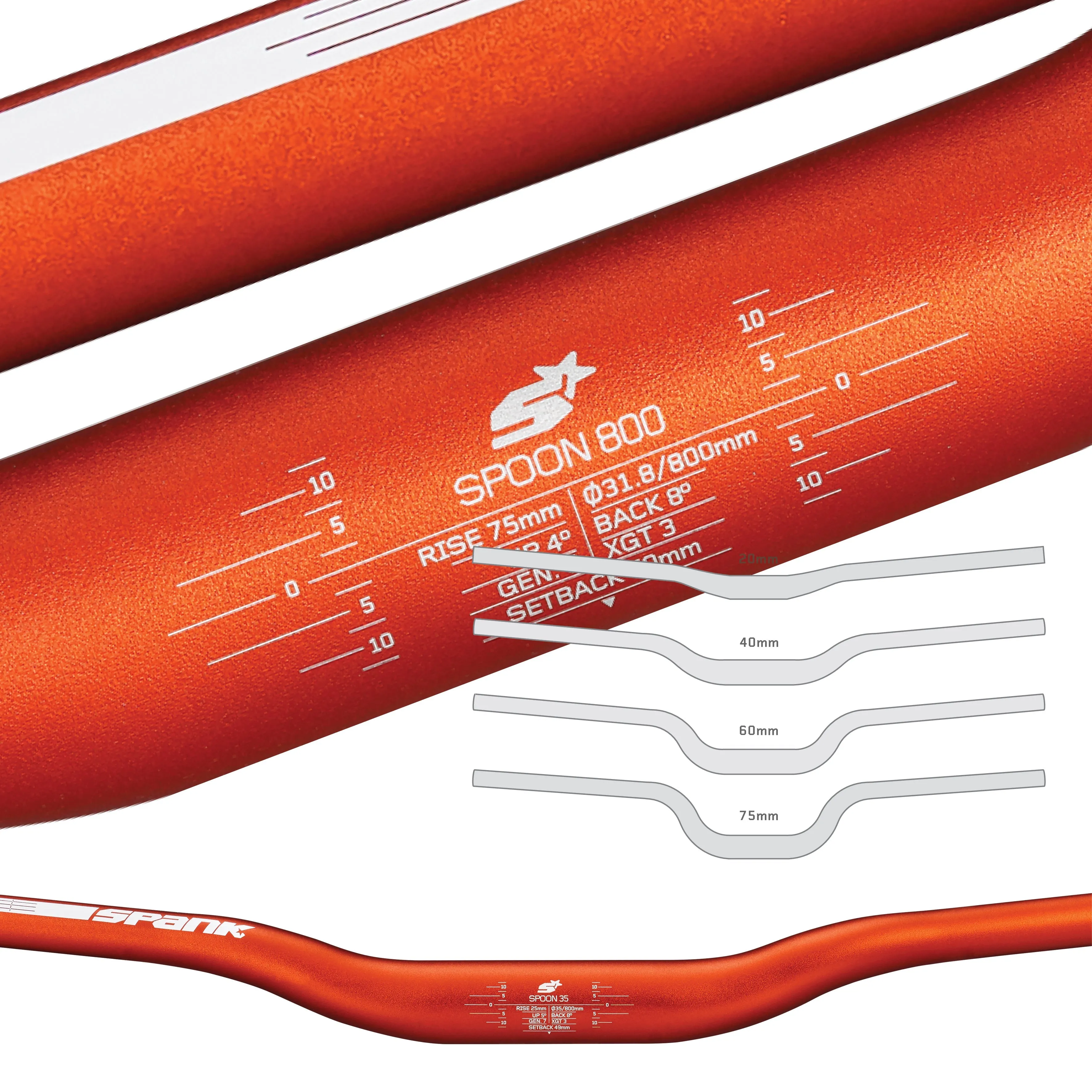 SPOON 800 31.8mm Handlebars