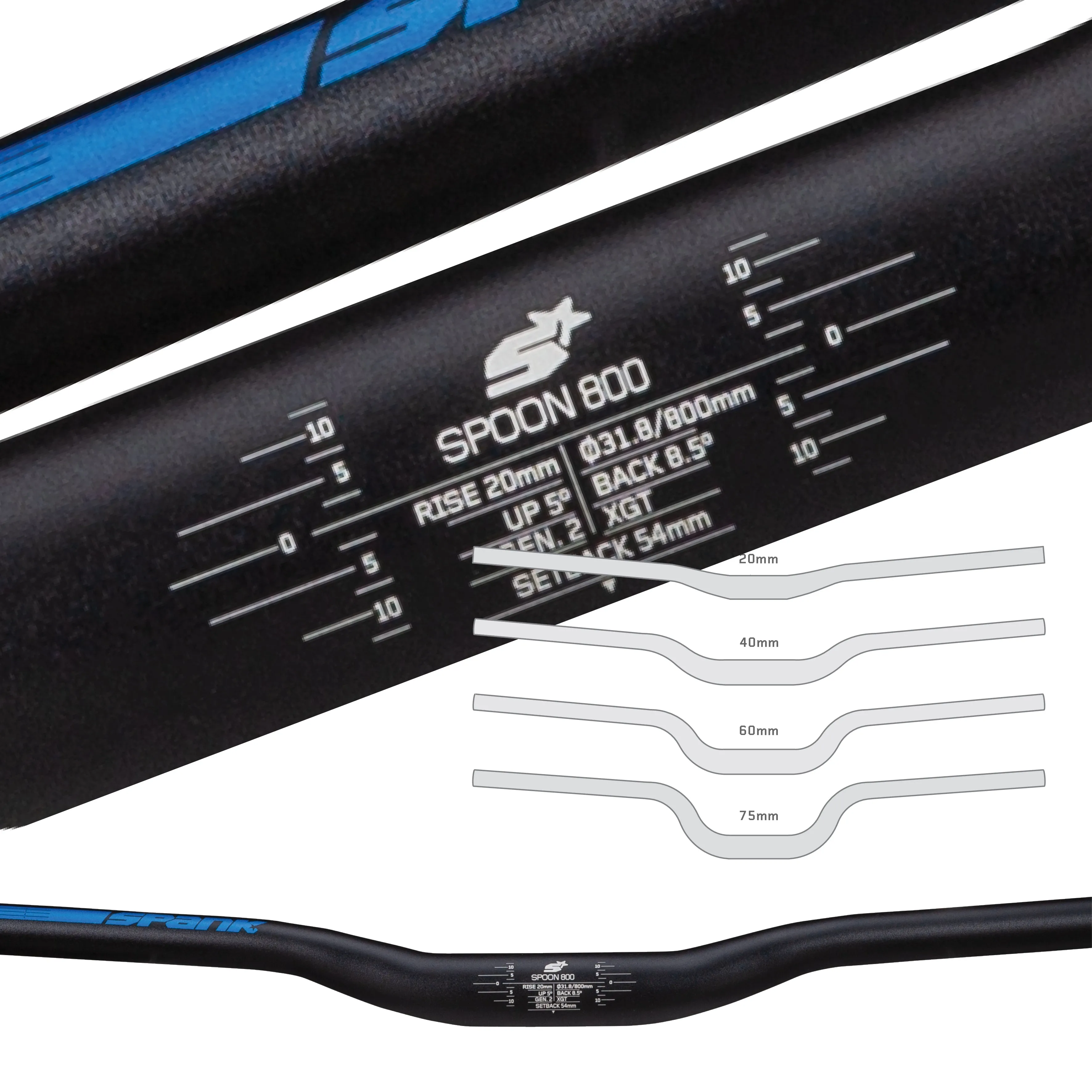 SPOON 800 31.8mm Handlebars