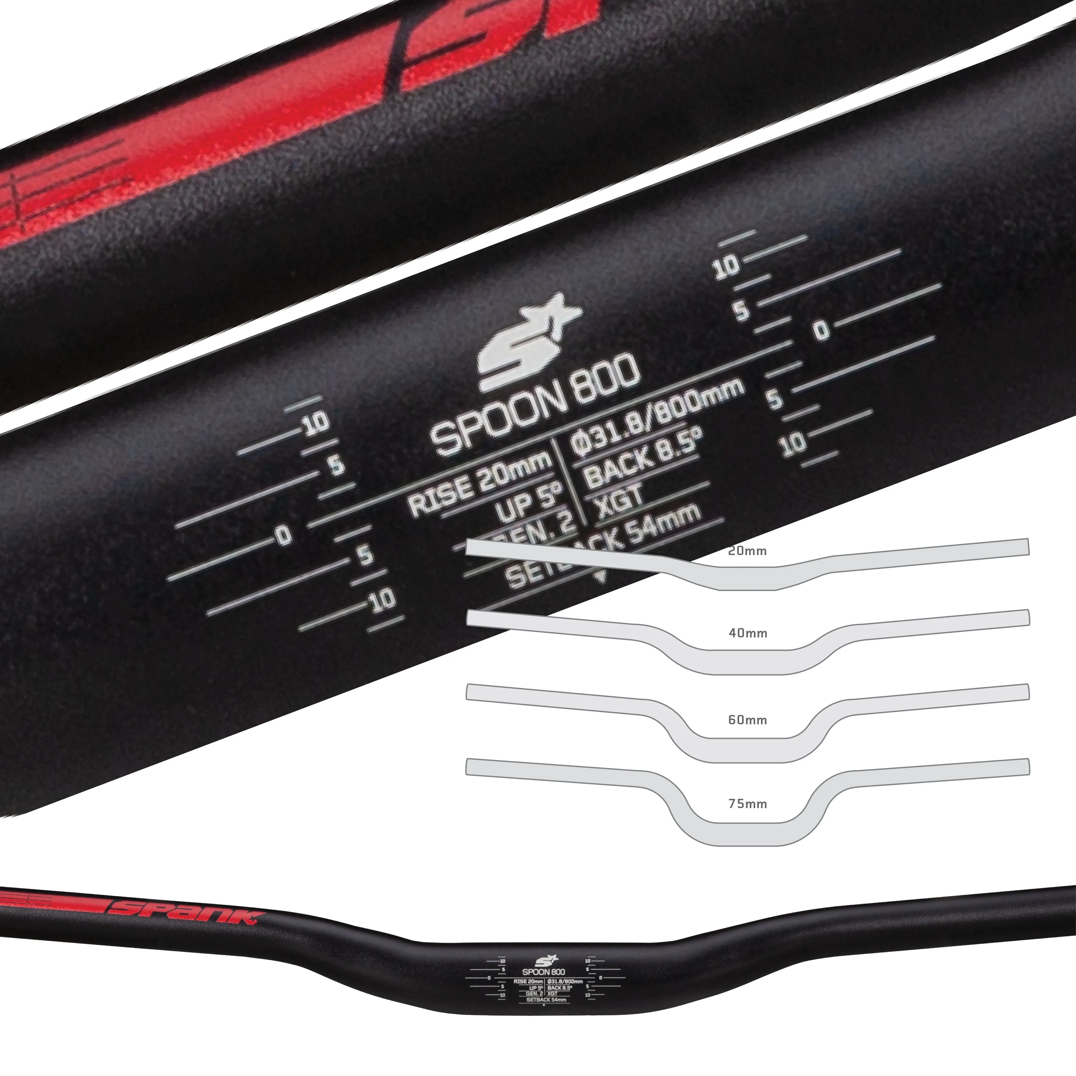 SPOON 800 31.8mm Handlebars