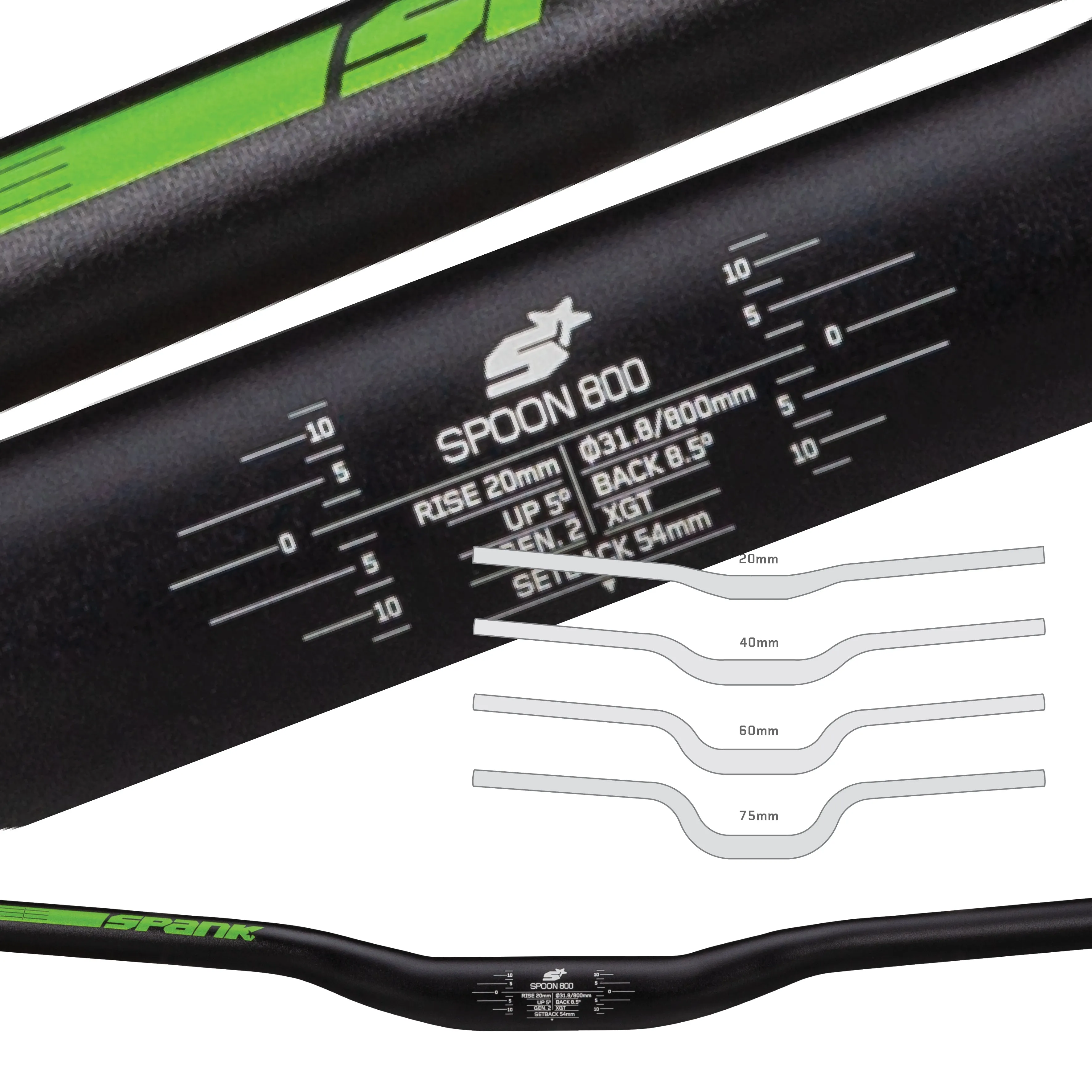 SPOON 800 31.8mm Handlebars