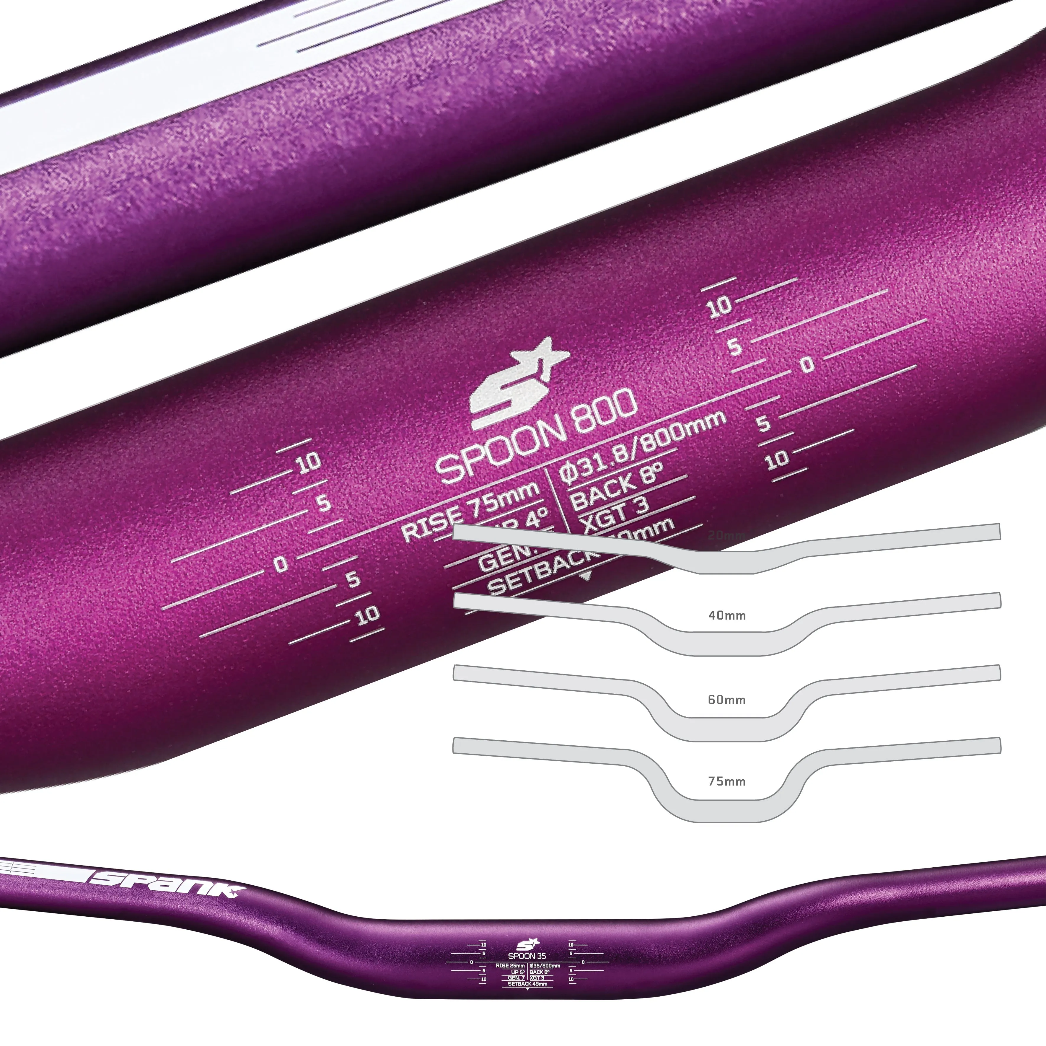 SPOON 800 31.8mm Handlebars