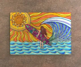 Summer Sun Cutting Board