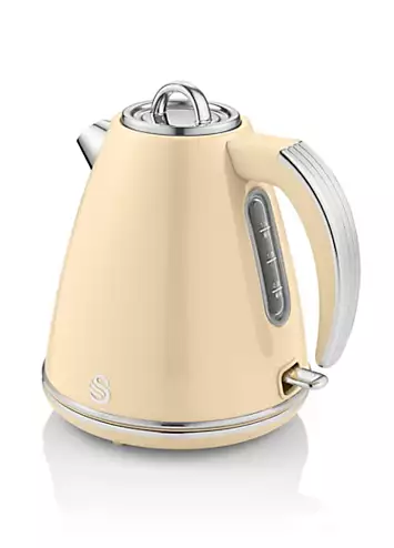 Swan SK19020CN Retro 1.5L Jug Kettle - Cream | Kaleidoscope