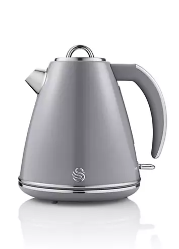 Swan SK19020GRN Retro 1.5L Jug Kettle - Grey | Kaleidoscope