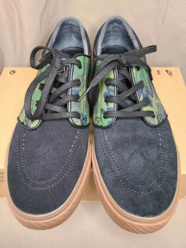 Sz 10 Nike Zoom Stefan Janoski Retro Air Camo Gum Skateb...