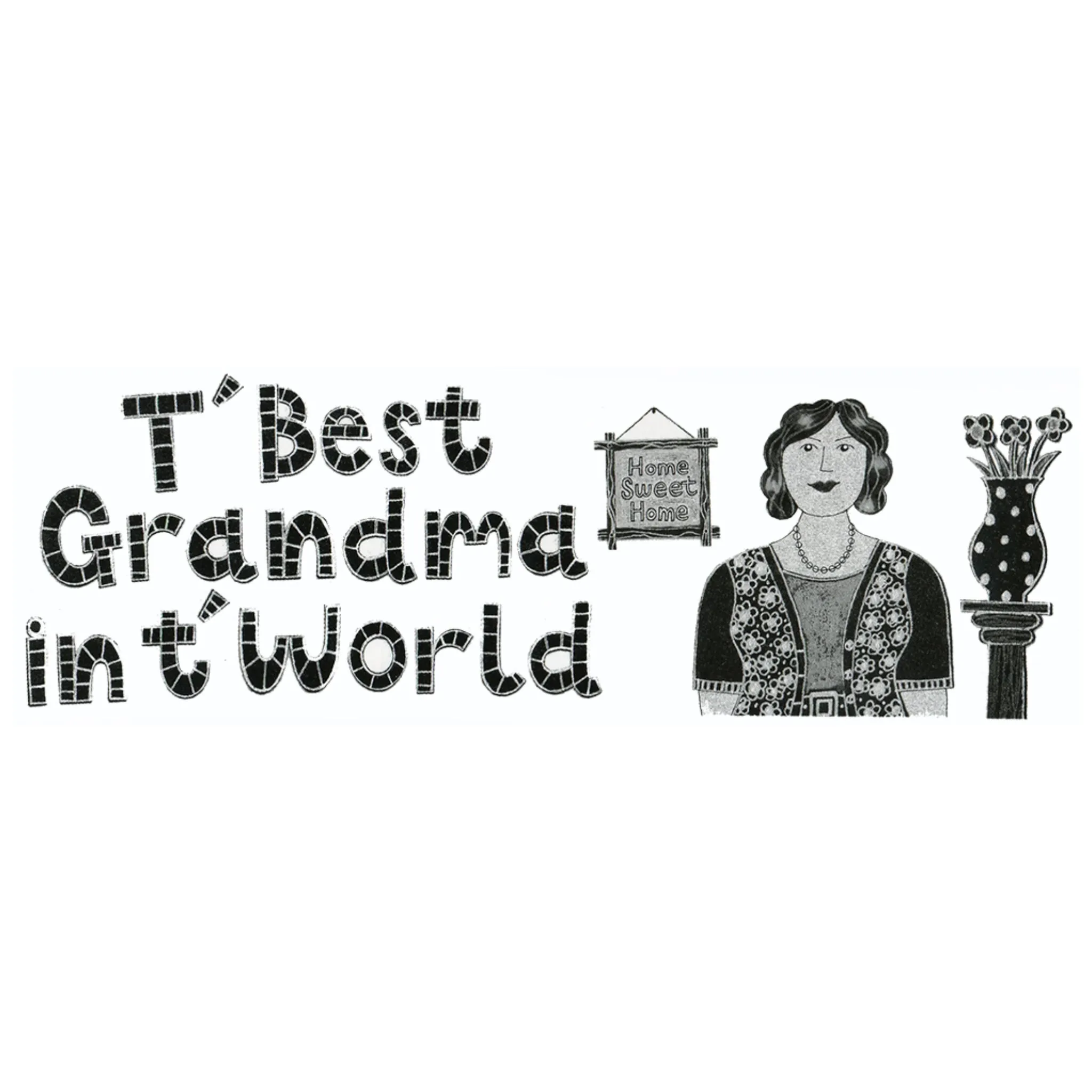 T'Best Grandma in T'World Mug