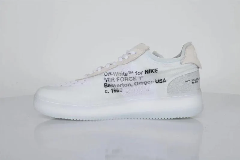 THE 10- NIKE AIR FORCE 1 LOW OFF-WHITE