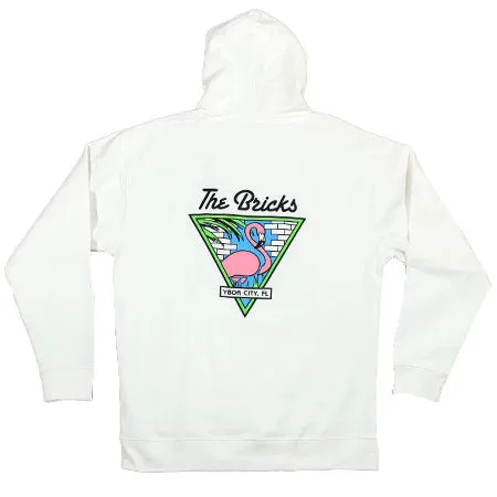 The Bricks FLamingo Pullover Hooded Sweatshirt