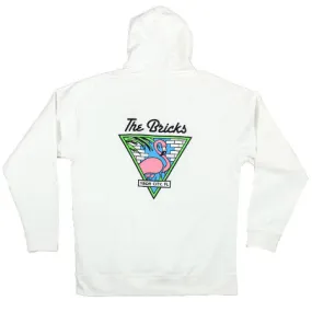 The Bricks FLamingo Pullover Hooded Sweatshirt