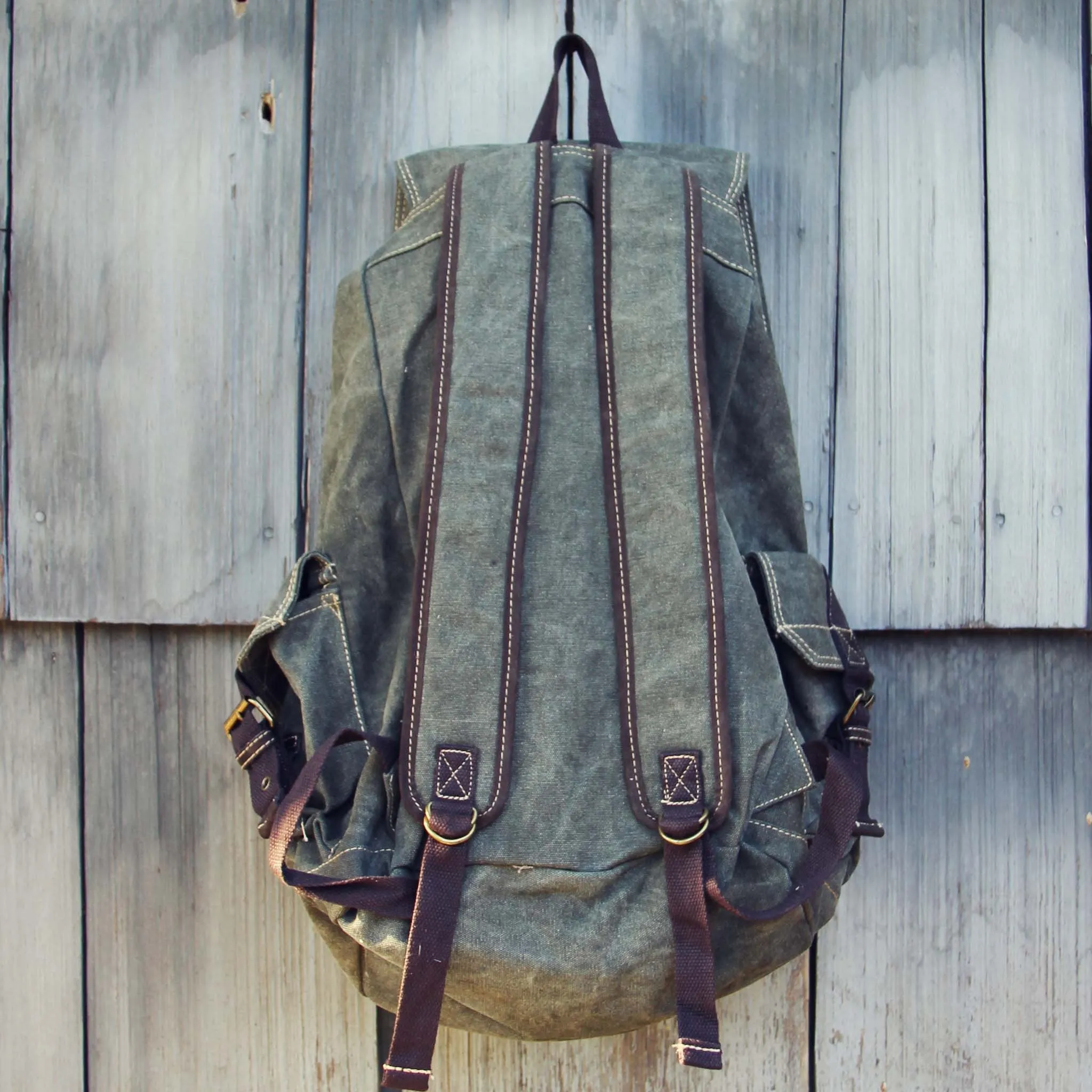 The Dakota Rugged Backpack in Sage