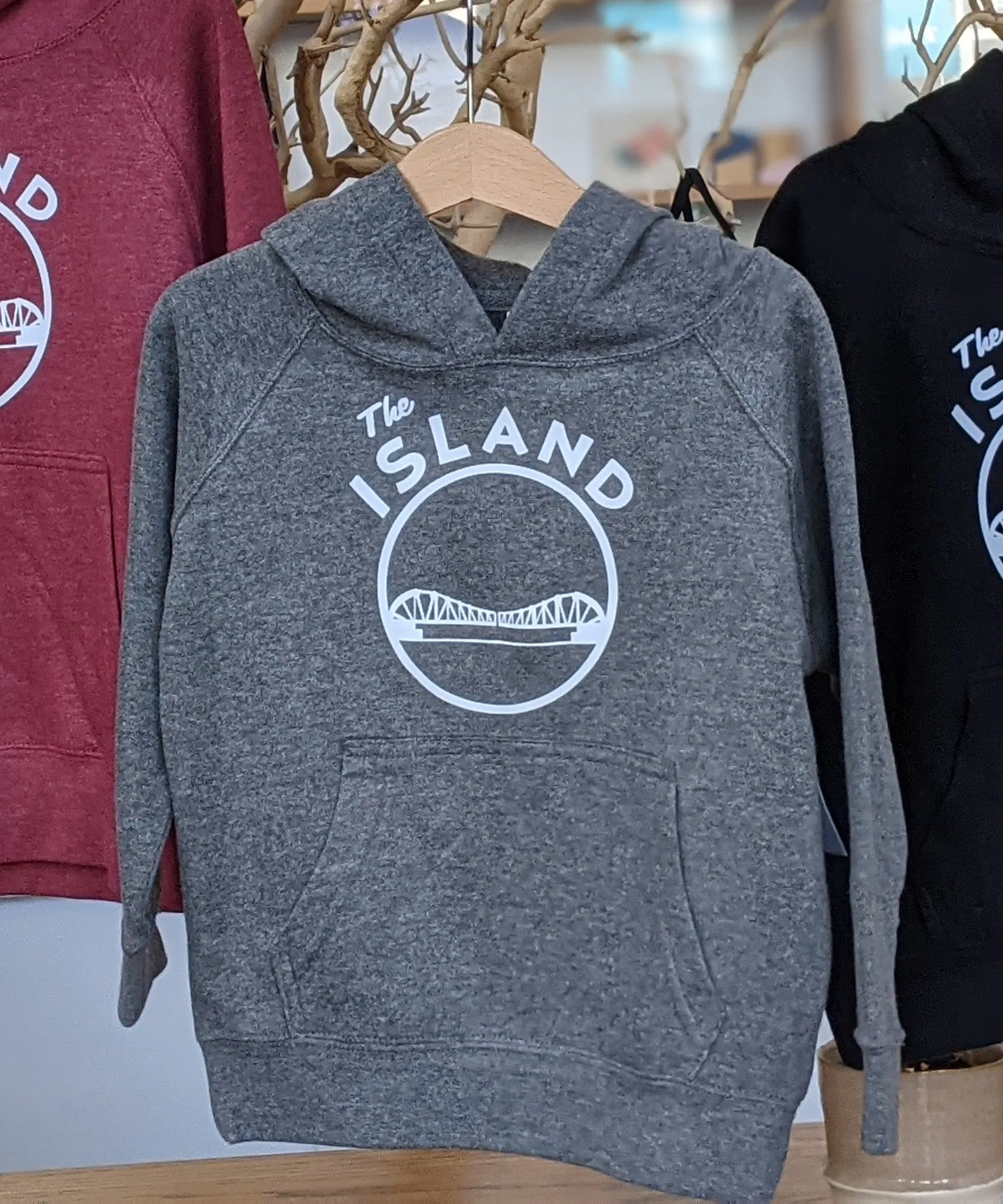 THE ISLAND YOUTH PULLOVER RAGLAN HOODIE