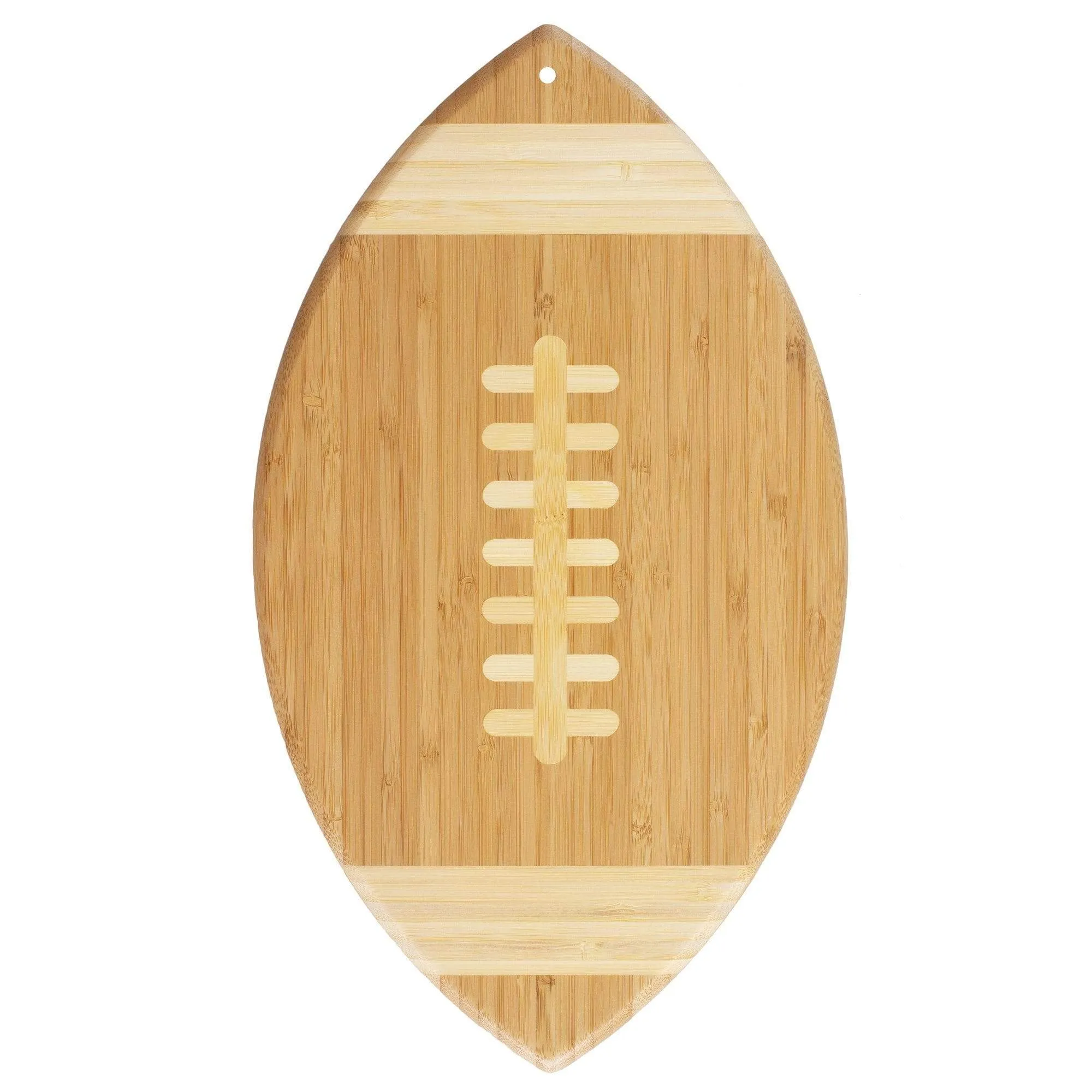 Totally Bamboo Football Shaped Serving and Cutting Board