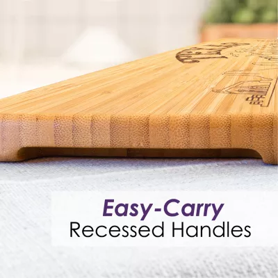 Totally Bamboo State Cutting and Charcuterie Board