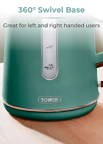 Tower 1.7L Jug Kettle 3000W T10037JDE - Jade Green | Kaleidoscope