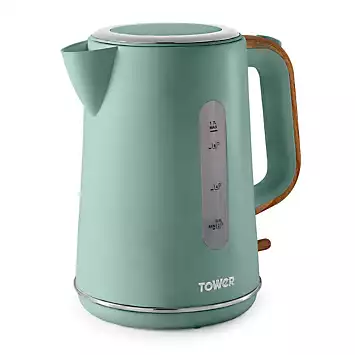 Tower Scandi Jug Kettle 1.7L - Jade | Kaleidoscope