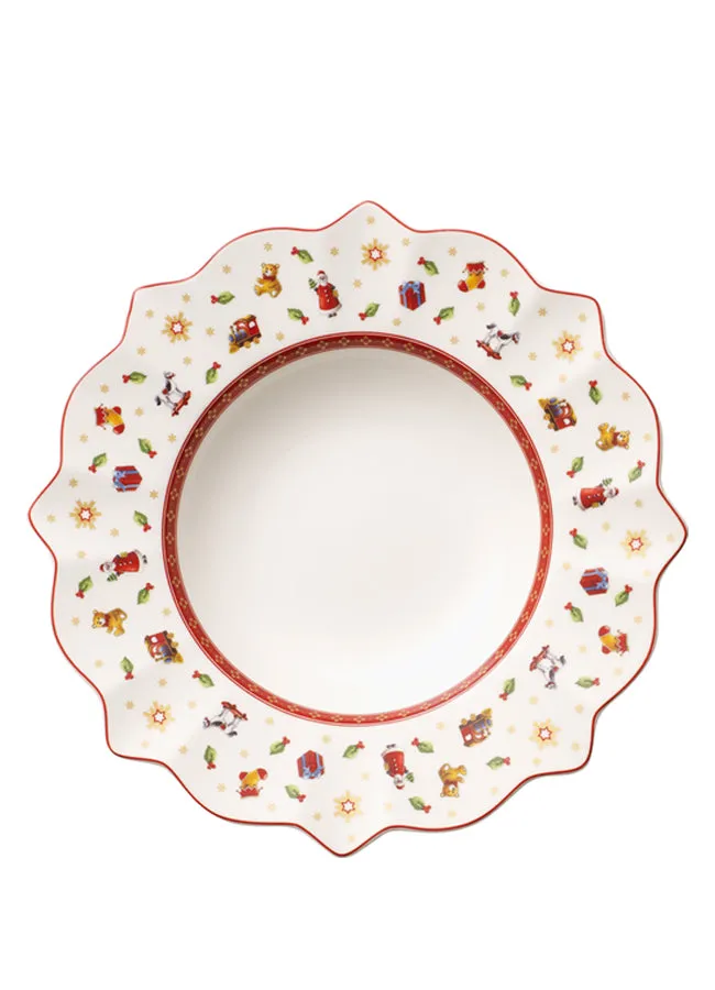 Toy'S Delight Deep Plate White