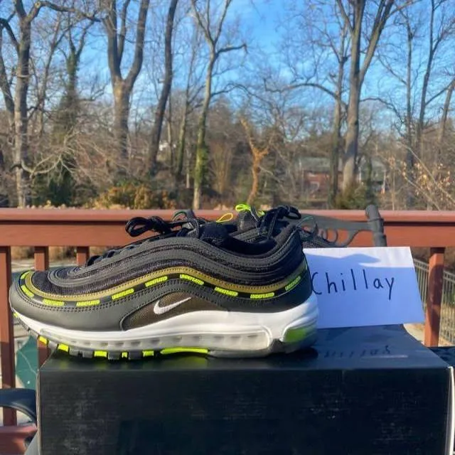 Undefeated x Nike Air Max 97 Black Volt