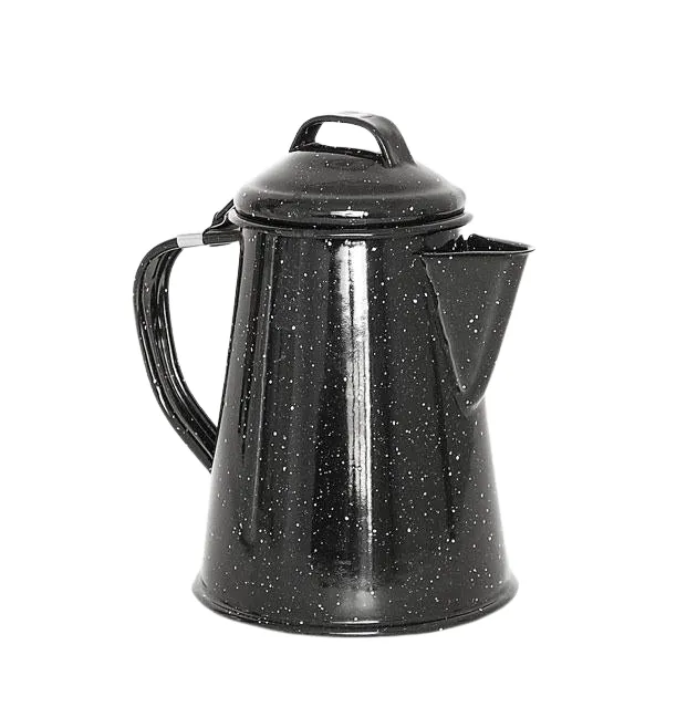 Utilitario Mexicano   Enamel Kettle Negro