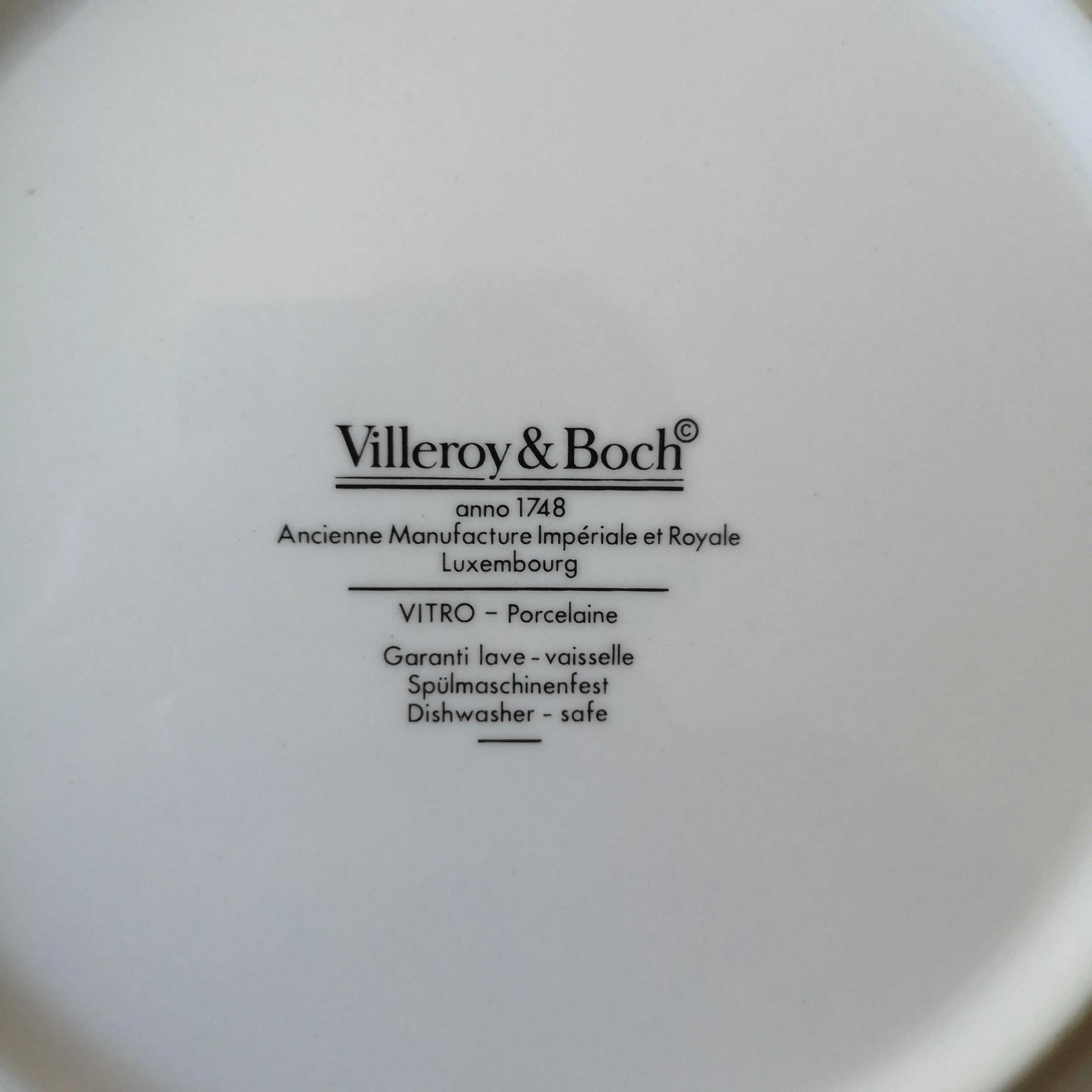 Villeroy & boch | Vintage plate ヴィンテージプレート