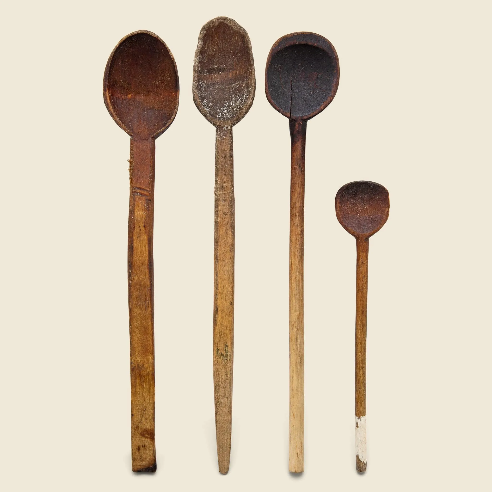 Vintage Swedish Wooden Spoon Set #1