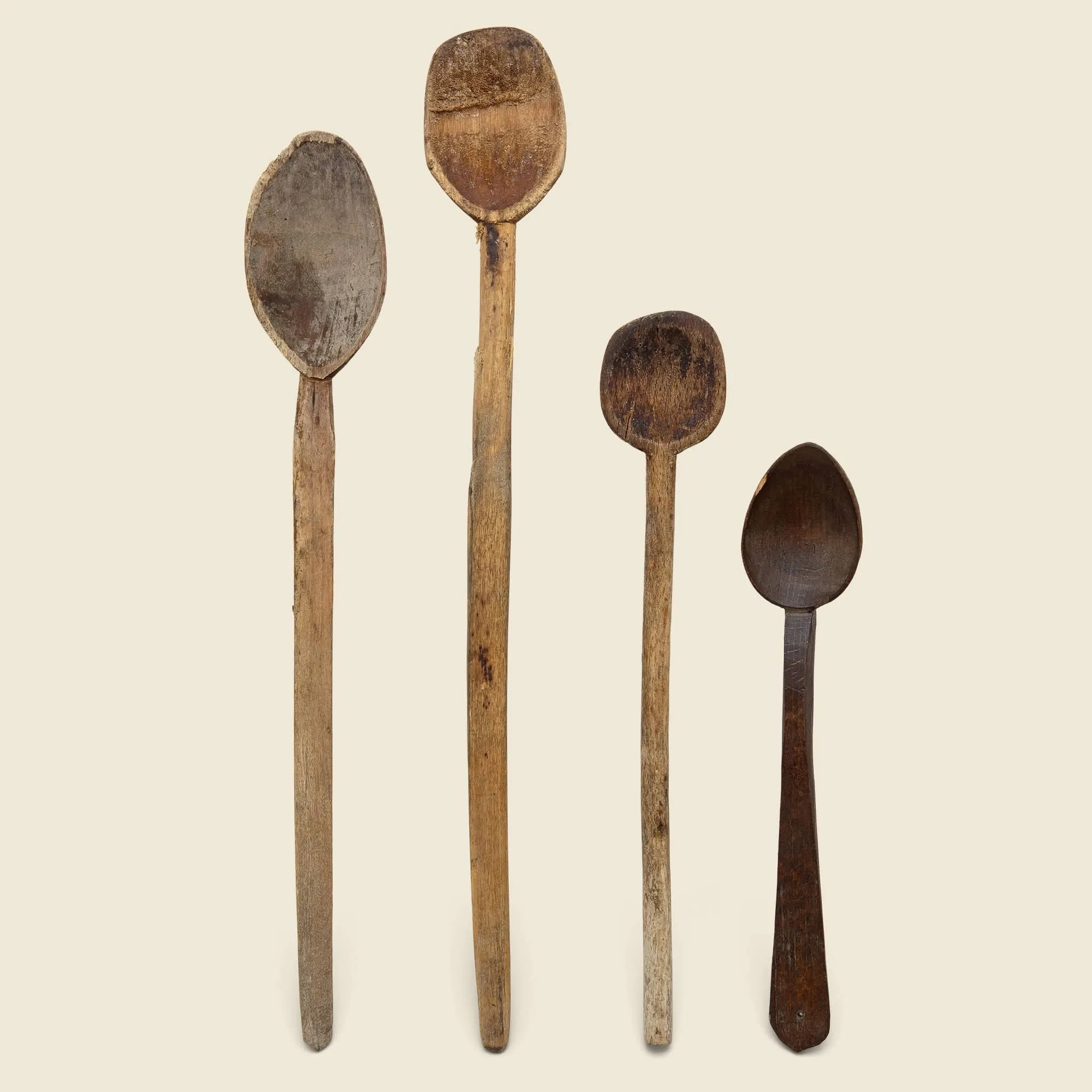 Vintage Swedish Wooden Spoon Set #2