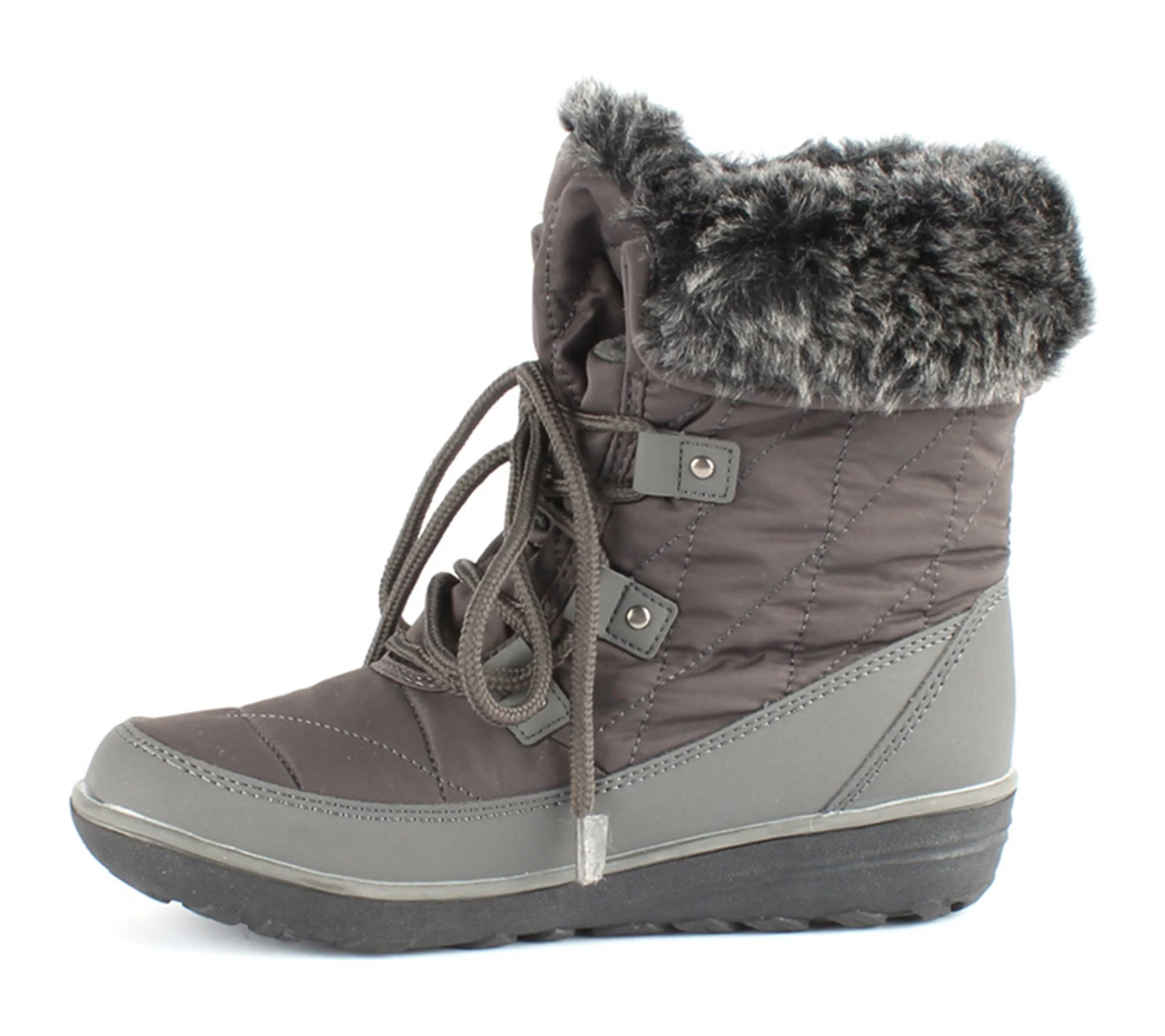 Wanderlust Lace-Up Mid Boot - Snowflake