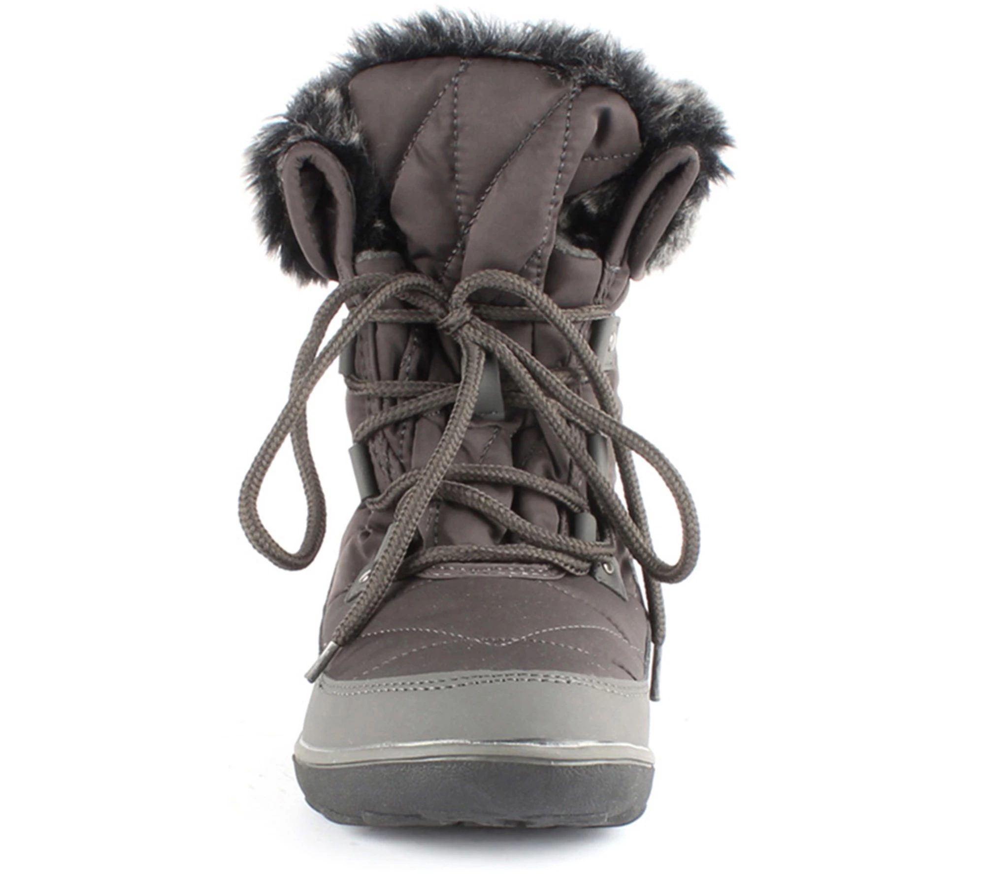 Wanderlust Lace-Up Mid Boot - Snowflake